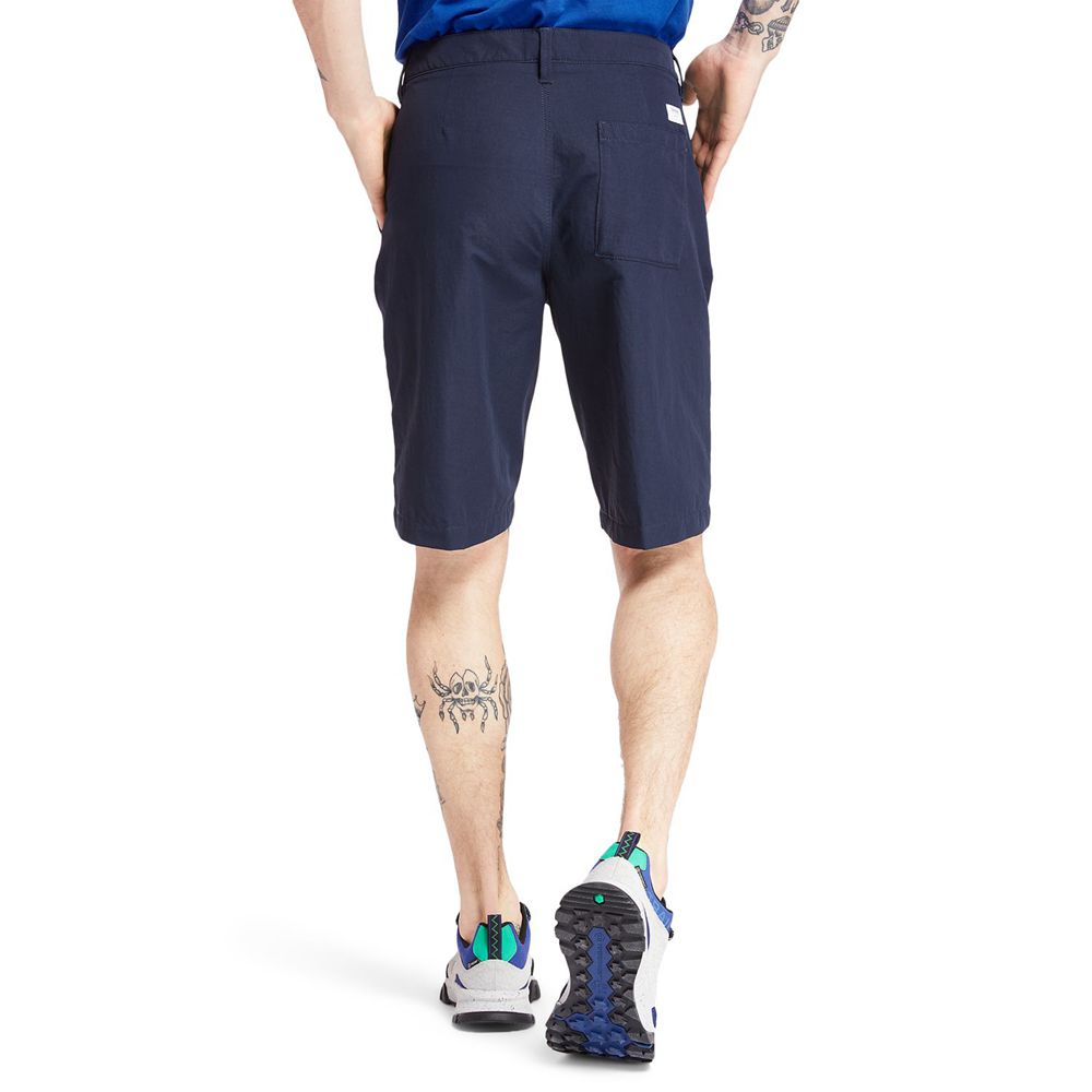 Shorts Timberland Barbati Bleumarin - Tarleton Lake Relaxed Twill - Romania - CERGNZ508